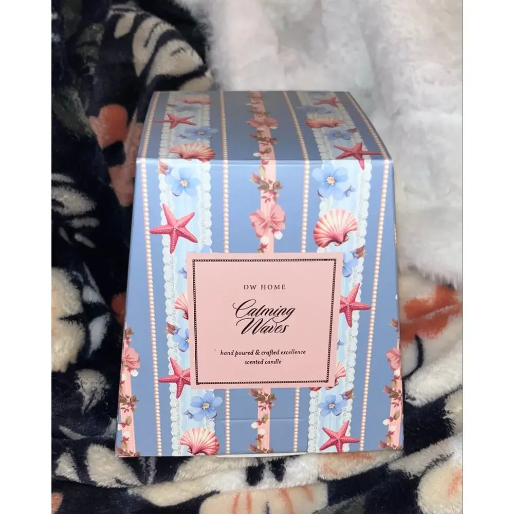 NIB! DW Home Calming Waves Scented Candle 7.6oz in Gift Box